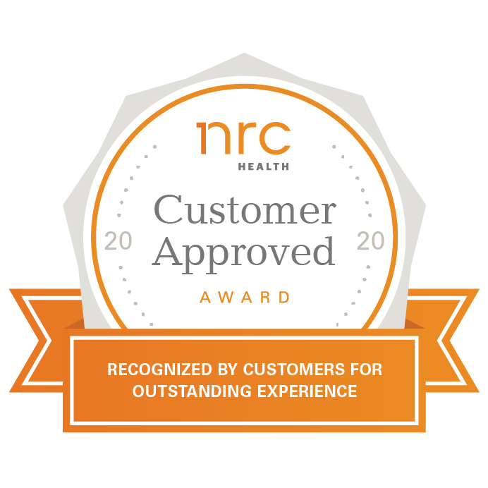 Added NRC Health Customer Approved Award 2020